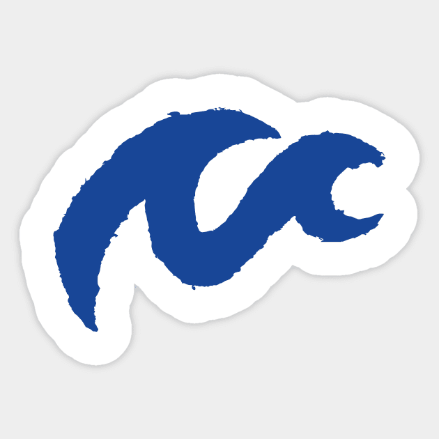 Minnesota Whitecaaaaps 05 Sticker by Very Simple Graph